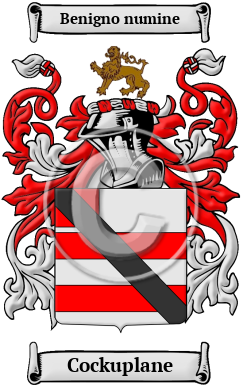 Cockuplane Family Crest/Coat of Arms