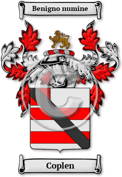Coplen Family Crest Download (jpg) Legacy Series - 150 DPI