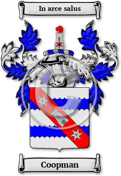 Coopman Family Crest Download (jpg) Legacy Series - 150 DPI