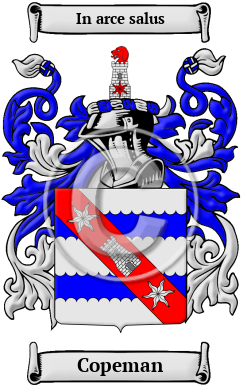 Copeman Family Crest Download (JPG) Heritage Series - 600 DPI