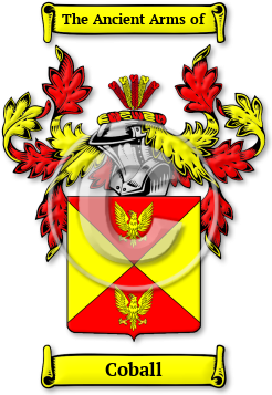 Coball Family Crest Download (JPG) Legacy Series - 600 DPI