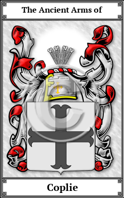 Coplie Family Crest Download (JPG)  Book Plated - 150 DPI