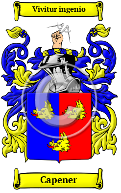 Capener Family Crest Download (JPG) Heritage Series - 600 DPI