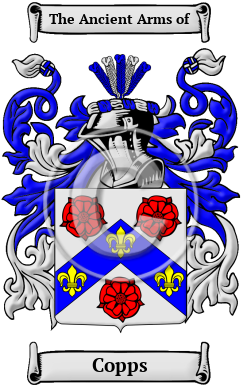Copps Family Crest Download (JPG) Heritage Series - 600 DPI