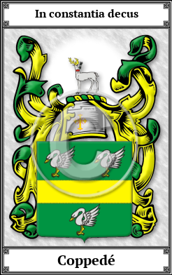 Coppedé Family Crest Download (JPG)  Book Plated - 150 DPI