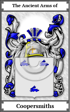 Coopersmiths Family Crest Download (JPG)  Book Plated - 150 DPI