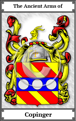Copinger Family Crest Download (JPG)  Book Plated - 150 DPI