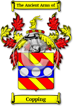 Copping Family Crest Download (jpg) Legacy Series - 150 DPI