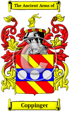 Coppinger Family Crest Download (JPG) Heritage Series - 600 DPI