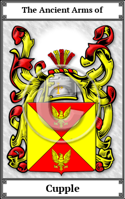 Cupple Family Crest Download (JPG) Book Plated - 600 DPI