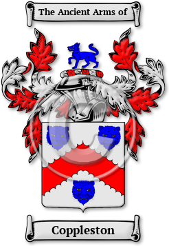 Coppleston Family Crest Download (jpg) Legacy Series - 150 DPI