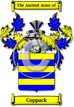 Coppack Family Crest Download (jpg) Legacy Series - 150 DPI