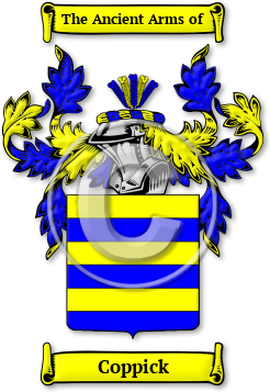 Coppick Family Crest Download (JPG) Legacy Series - 600 DPI