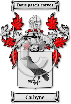 Carbyne Family Crest Download (jpg) Legacy Series - 150 DPI