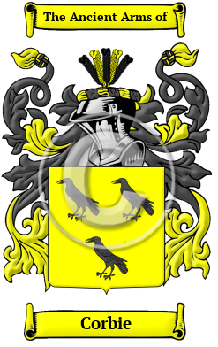 Corbie Family Crest Download (JPG) Heritage Series - 600 DPI