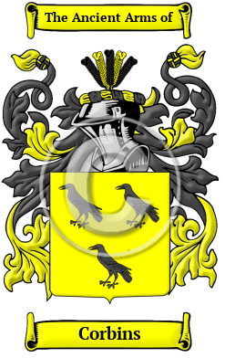 Corbins Family Crest Download (JPG) Heritage Series - 600 DPI