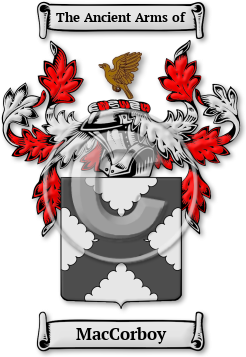 MacCorboy Family Crest Download (jpg) Legacy Series - 150 DPI