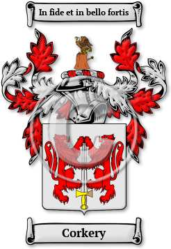 Corkery Family Crest Download (JPG) Legacy Series - 600 DPI