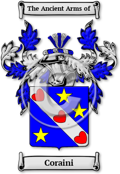 Coraini Family Crest Download (JPG) Legacy Series - 600 DPI