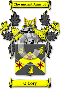 O'Cory Family Crest Download (jpg) Legacy Series - 150 DPI