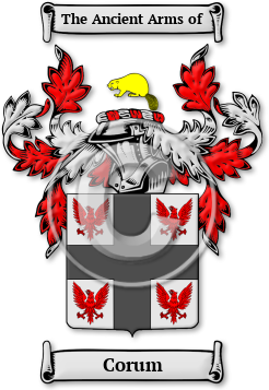 Corum Family Crest Download (jpg) Legacy Series - 150 DPI