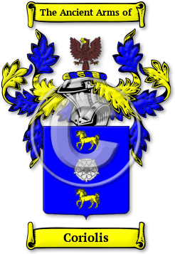 Coriolis Family Crest Download (JPG) Legacy Series - 600 DPI