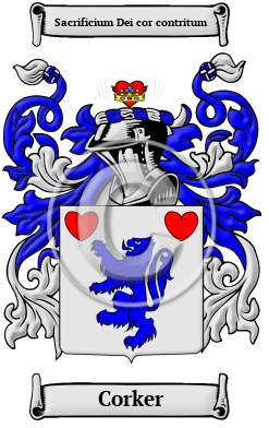 Corker Name Meaning, Family History, Family Crest & Coats of Arms