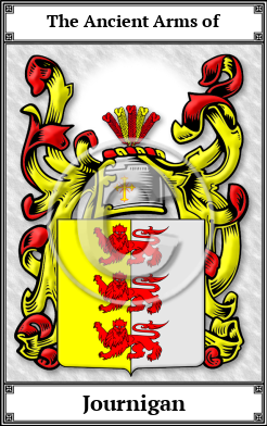 Journigan Family Crest Download (JPG)  Book Plated - 150 DPI