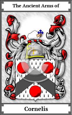 Cornelis Family Crest Download (JPG)  Book Plated - 150 DPI