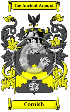Cornish Family Crest/Coat of Arms