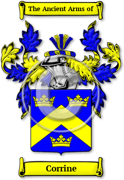 Corrine Family Crest Download (jpg) Legacy Series - 150 DPI