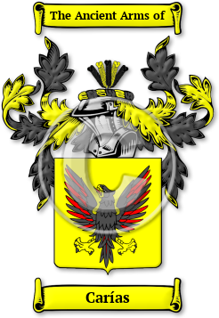 Carías Family Crest Download (jpg) Legacy Series - 150 DPI