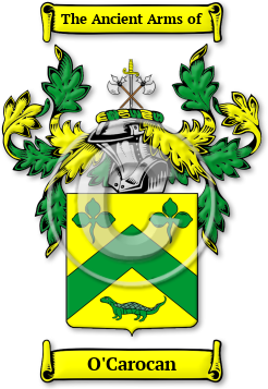 O'Carocan Family Crest Download (JPG) Legacy Series - 600 DPI