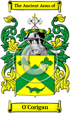 O'Corigan Family Crest/Coat of Arms