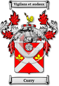 Curry Family Crest Download (JPG) Legacy Series - 300 DPI