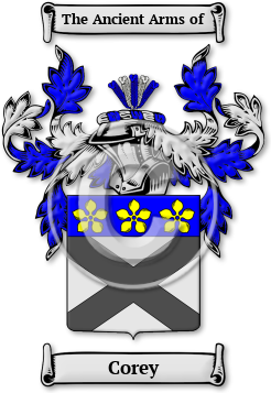 Corey Family Crest Download (JPG) Legacy Series - 600 DPI