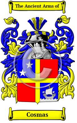 Cosmas Family Crest Download (JPG) Heritage Series - 600 DPI