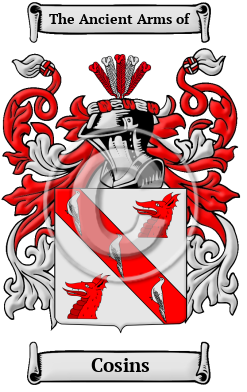 Cosins Family Crest Download (JPG) Heritage Series - 600 DPI