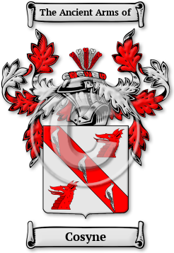 Cosyne Family Crest Download (jpg) Legacy Series - 150 DPI