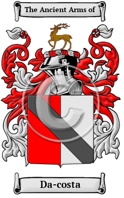 Da-costa Family Crest Download (JPG) Heritage Series - 300 DPI