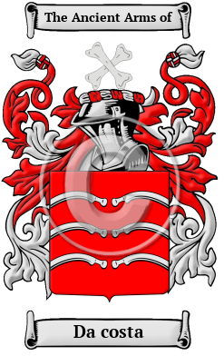 Da costa Family Crest/Coat of Arms