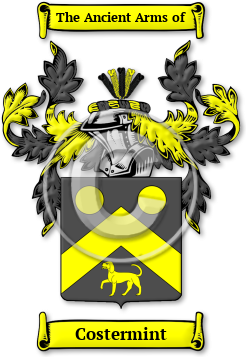 Costermint Family Crest Download (jpg) Legacy Series - 150 DPI