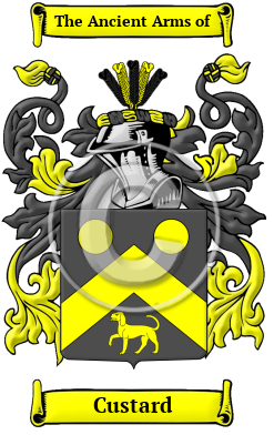Custard Family Crest/Coat of Arms