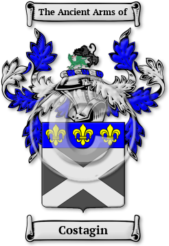 Costagin Family Crest Download (jpg) Legacy Series - 150 DPI