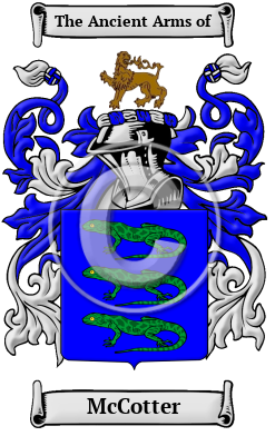 McCotter Family Crest Download (JPG) Heritage Series - 600 DPI
