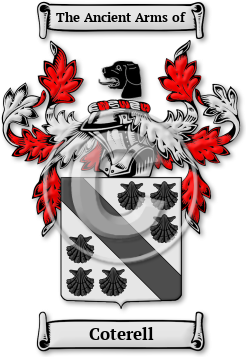 Coterell Family Crest Download (jpg) Legacy Series - 150 DPI