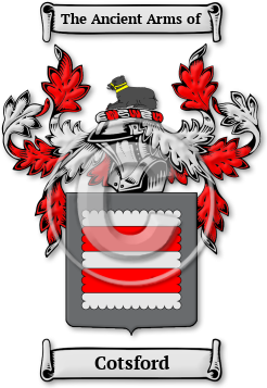Cotsford Family Crest Download (jpg) Legacy Series - 150 DPI