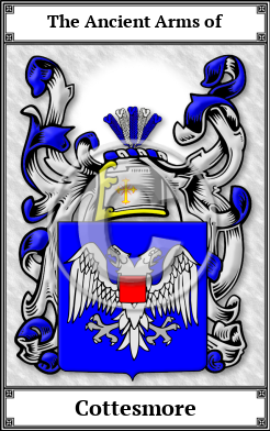 Cottesmore Family Crest Download (JPG)  Book Plated - 150 DPI