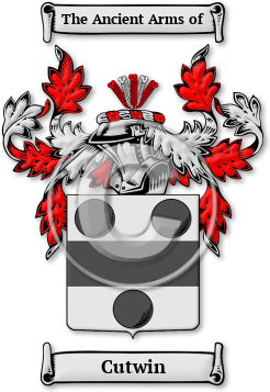Cutwin Family Crest Download (jpg) Legacy Series - 150 DPI