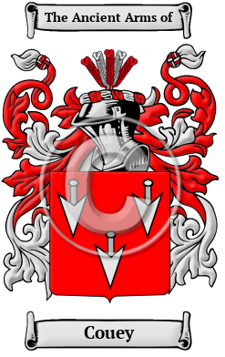 Couey Family Crest/Coat of Arms